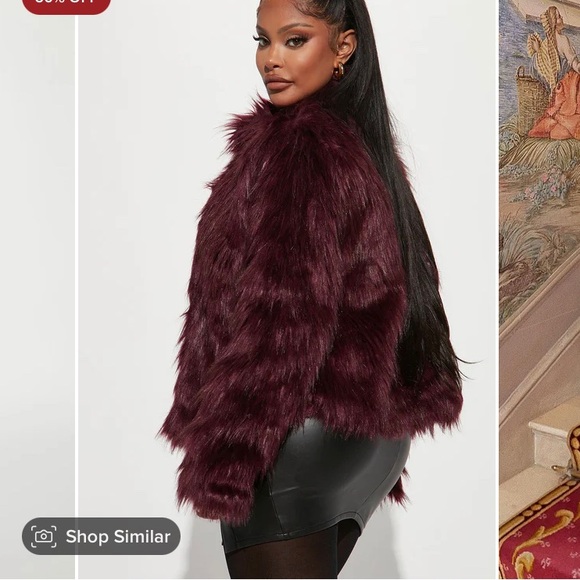 Fashion nova fur coat - Picture 3 of 9